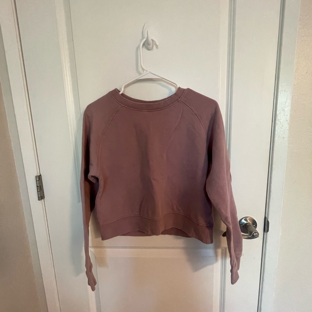 Mauve Long Sleeve Sweatshirt